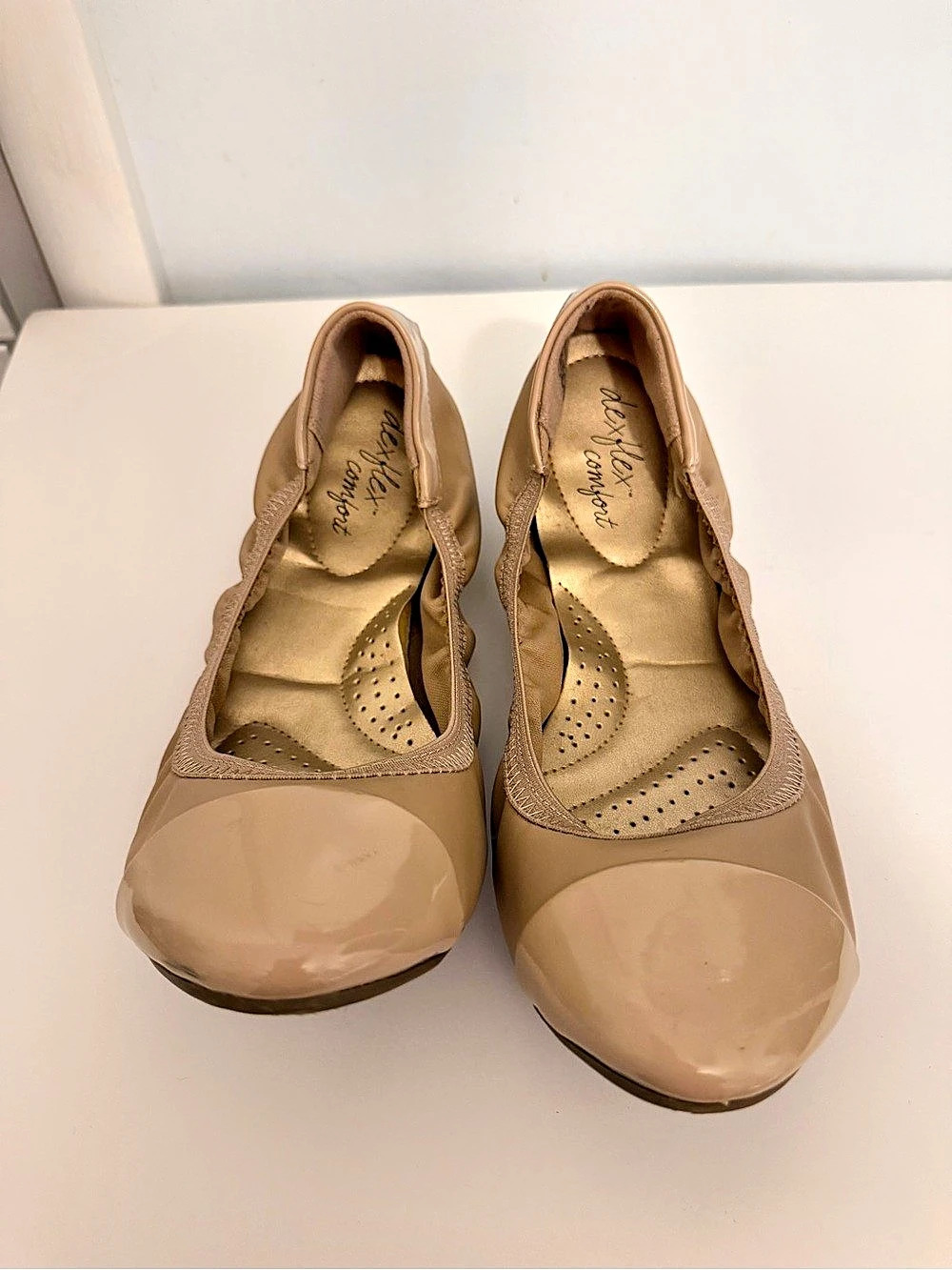 Dexflex comfort Ballet Flats Beige US 9.5W